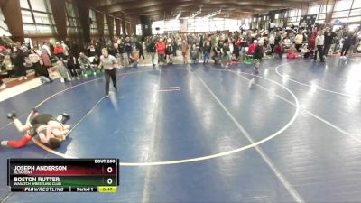 95 lbs Cons. Round 2 - Boston Rutter, Wasatch Wrestling Club vs Joseph Anderson, Altamont