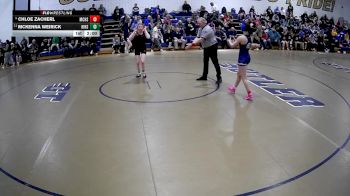 130 lbs Champ. Round 1 - McKenna Weirick, Hickory Hs vs Chloe Zacherl, Mcdowell Hs