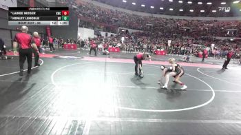 85 lbs Round 1 - Kenley LeNoble, Wrestling Factory vs Lainee Moser, Kaukauna Wrestling Club