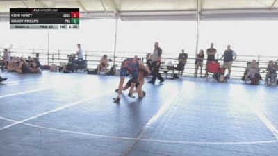 High School Boys 140 lbs Round 7 (10 Team) - Kori Hyatt, Shiesty Boys vs Grady Phelps, Precision Wrestling Academy