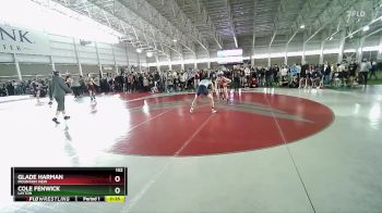 132 lbs Cons. Round 6 - Cole Fenwick, Layton vs Glade Harman, Mountain View