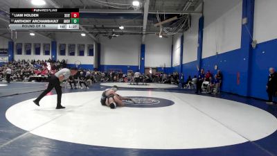 165 lbs Round Of 16 - Liam Holden, Scituate vs Anthony Archambault, Andover