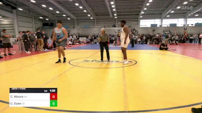 285 lbs Semifinal - Chandler Moore, OH vs Champion Dyes, CO