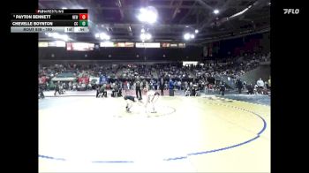 100 lbs Cons. Round 6 - Chevelle Boynton, Crook County vs Payton Bennett, Newport