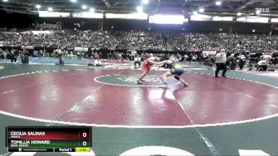 138 lbs Champ. Round 2 - Cecilia Salinas, Minico vs Tomillia Howard, Bend Senior