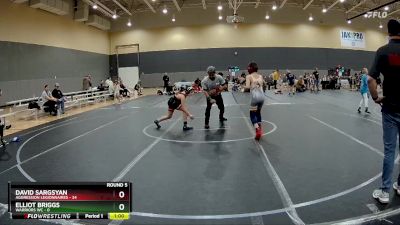 80 lbs Round 5 (10 Team) - David Sargsyan, Aggression Legionnaires vs Elliot Briggs, Warriors WC