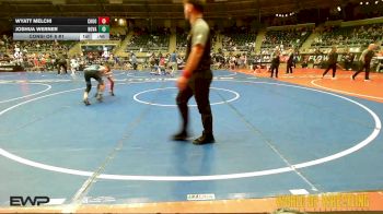 89 lbs Consi Of 8 #1 - Wyatt Melchi, Choose Hard Wrestling Academy vs Joshua Werner, Nova Wrestling Club