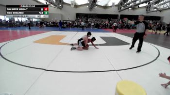 105-M lbs Consi Of 8 #2 - Sha`Meer Wright, Dover Bandits vs Nico DeNardo, Palmer Township (VEWL)