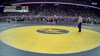 D4-132 lbs Cons. Semi - Cameron Perez, Lakeview vs Gage Rothman, Blissfield