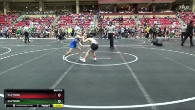 76 lbs Quarterfinal - Sydney Lawrence, Winfield Youth Wrestling Club vs Brady Cox, South Central Punisher Wrestli