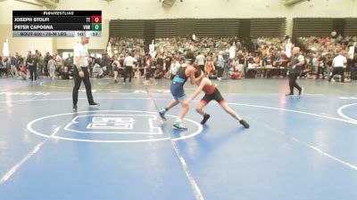 78-M lbs Round Of 32 - Joseph Stolfi, Team Tugman vs Peter Capogna, Vougar's Honors Wrestling