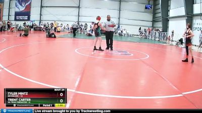 80 lbs Rd# 9- 2:15pm Saturday Final Pool - Tyler Mintz, No Escape vs Trent Carter, VA Team Predator