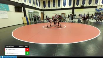 125lbs Cons. Round 2 - Sophia Moreno, Bellingham SD (Girls) vs Ada Oberwarth, Lakes (Girls)