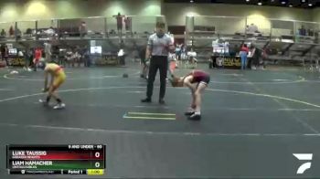 60 lbs Semifinal - Luke Taussig, Greater Heights vs Liam Hamacher, Untouchables