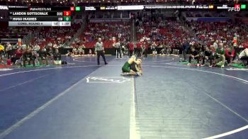 3A-120 lbs Cons. Round 4 - Hugo Hughes, Iowa City, West vs Landon Gottschalk, Dubuque Hempstead