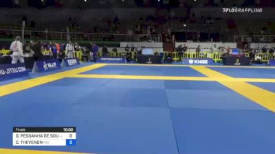 GABRIELI PESSANHA DE SOUZA MARIN vs CLAIRE-FRANCE THEVENON 2022 European Jiu-Jitsu IBJJF Championship