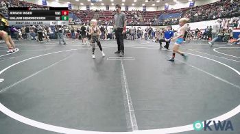 49 lbs Semifinal - Jenson Inger, Powerhouse vs Kallum Hendrickson, OKC Saints Wrestling