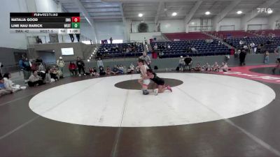 106 lbs Round 2 (4 Team) - Natalia Good, Sanderson Wrestling Academy vs Line Nau Rarick, Westlake