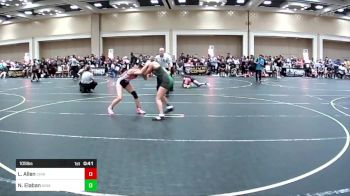 109 lbs Consi Of 16 #2 - Lexi Allen, Chiawana vs Nylah Elaban, Ainapaa Wrestling Team