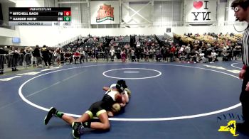 90 lbs Cons. Round 3 - Mitchell Bach, Falconer Youth Wrestling vs Xander Keith, Olean Wrestling Club