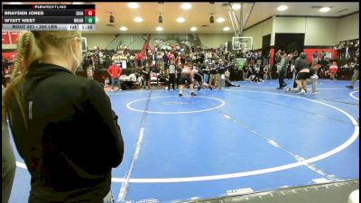 285 lbs Round Of 32 - Brayden Jones, Skiatook HS vs Wyatt West, Woodland Boys