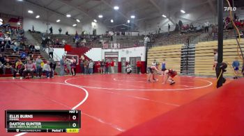 132 lbs Cons. Round 2 - Ellis Burns, Fishers vs Daxton Gunter, Delta Wrestling Club Inc