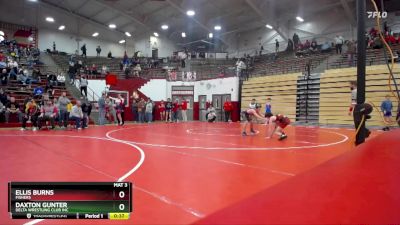 132 lbs Cons. Round 2 - Ellis Burns, Fishers vs Daxton Gunter, Delta Wrestling Club Inc