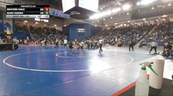 132 lbs Champ. Round 1 - Mark Taddeo, Summit vs Brayden Sigle, Downingtown West