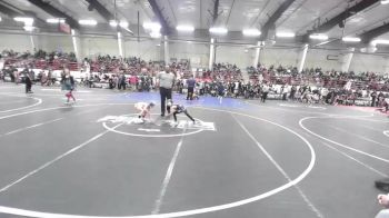 54 lbs Consi Of 8 #2 - Brax Peterson, Athlos Wrestling vs Bo Hurford, Izzy Style NM Beast
