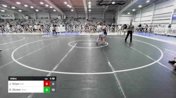 126 lbs Rr Rnd 1 - Jacob Volpe, 84 Athletes Black vs Brady Slicker, TS Wrestling Prep