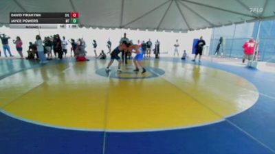 132 lbs Round 1 - Jayce Powers, Mantanona TC vs David Firakyan, Sylmar