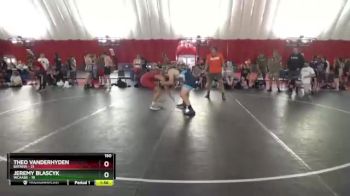 160 lbs Quarterfinals (8 Team) - Theo Vanderhyden, Batavia vs Jeremy Blascyk, WCAABE