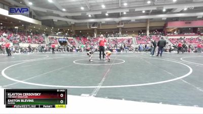 43 lbs Cons. Round 3 - Klayton Cersovsky, The Best Wrestler vs Easton Blevins, Slyfox