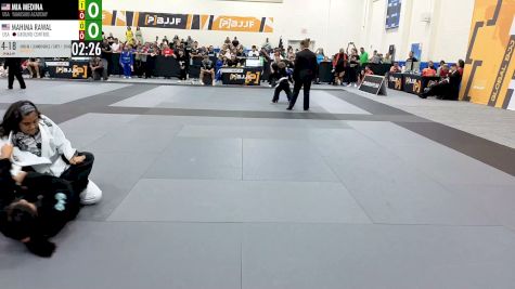 Mia Medina vs Mahima Rawal 2026 PBJJF Pan American Jiu-Jitsu Championships