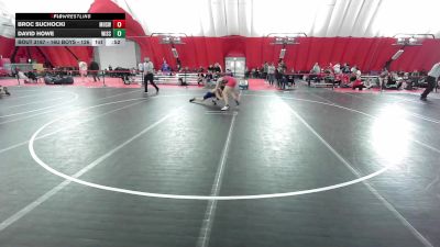 16U Boys - 126 lbs Cons. Round 2 - Broc Suchocki, Merrill High School Wrestling vs David Howe, Wisconsin