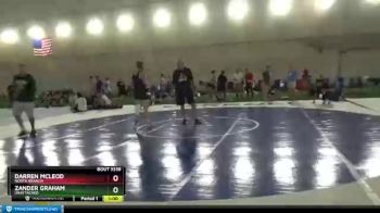 141 lbs Cons. Round 4 - Darren Mcleod, North Branch vs Zander Graham, Unattached