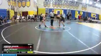 152 lbs Round 1 (8 Team) - Jeremias Amador, Cypress Bay vs Colby McColley, A`Dale