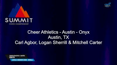 Cheer Athletics Austin - Onyx [2025 L5 Senior Coed - Small Semis] 2025 The Summit