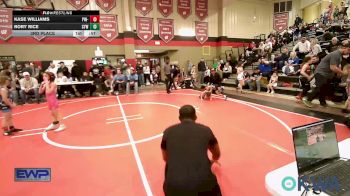 40 lbs 3rd Place - Kase Williams, Pin-King All Stars vs Rory Rice, Coweta Tiger Wrestling