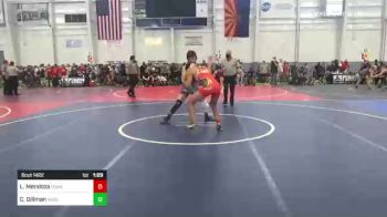 156 lbs Semifinal - Luis Mendoza, Team FCA vs Connor Dillman, NorCal All-Stars