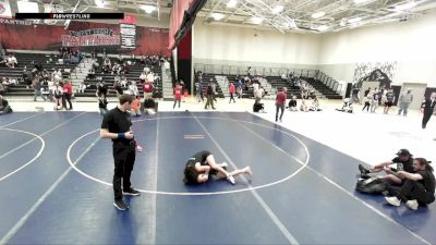 105-110 lbs Cons. Semi - Olivia Hall, Agon Academy Wrestling vs Alyssa Gerber, Defiant Wrestling Club