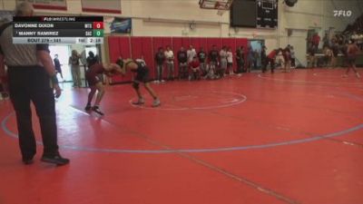 141 lbs Cons. Round 5 - Manny Ramirez, Santa Ana College vs Davonne Dixon, Mt. Sac