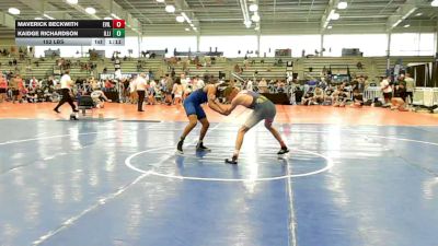 152 lbs Round Of 64 - Maverick Beckwith, Evil Empire - HSB vs Kaidge Richardson, Illinois Menace - HSB