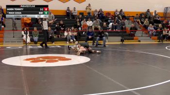 126 lbs Cons. Semi - Jaden Tennity, Churchville Chili vs Rian Czaja, Newfane