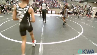 67 lbs Semifinal - Daneko Ousley, Pin-King All Stars vs OrRion Douglas, Pitbull Wrestling Academy