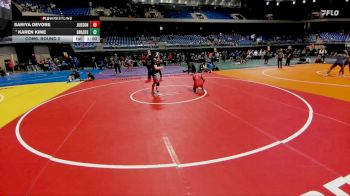 6A 165 lbs Cons. Round 2 - Karen Kime, Clute Brazoswood vs Saniya Devore, Converse Judson