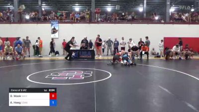 79 kg Consi Of 8 #2 - Daniel Wask, Navy Wrestling Club vs Aj Heeg, Cowboy RTC