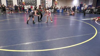 90 lbs Consy 5 - Shane Haubrick Jr, Siglerville M.C. vs Caleb Williams, Mifflin County