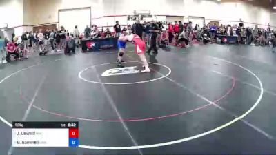 92 kg Cons 16 #1 - Jackson Dewald, MWC Wrestling Academy vs Griffin Gammell, Cavalier Wrestling Club