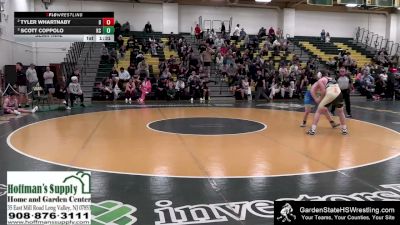 Boys-173 lbs Semifinal - Scott Coppolo, Kovach`s Conquerers vs Tyler Whartnaby, Brower`s Brawlers
